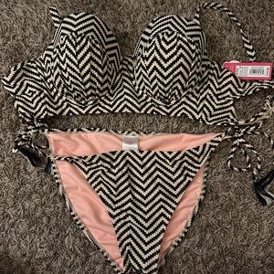 Xhilaration target push up chevron tribal bikini
